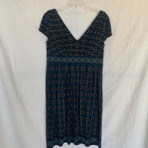 Maggy London Empire Abstract Dress